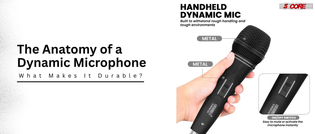 The Anatomy of a Dynamic Microphone: What Makes It Durable?