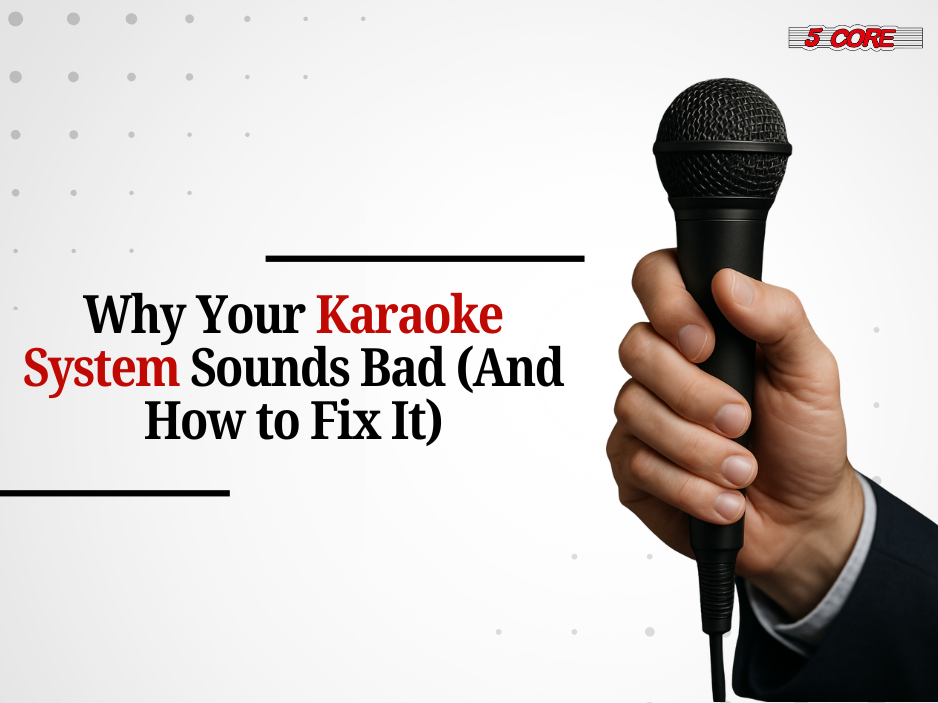 Why Your Karaoke System Sounds Bad (And How to Fix It)