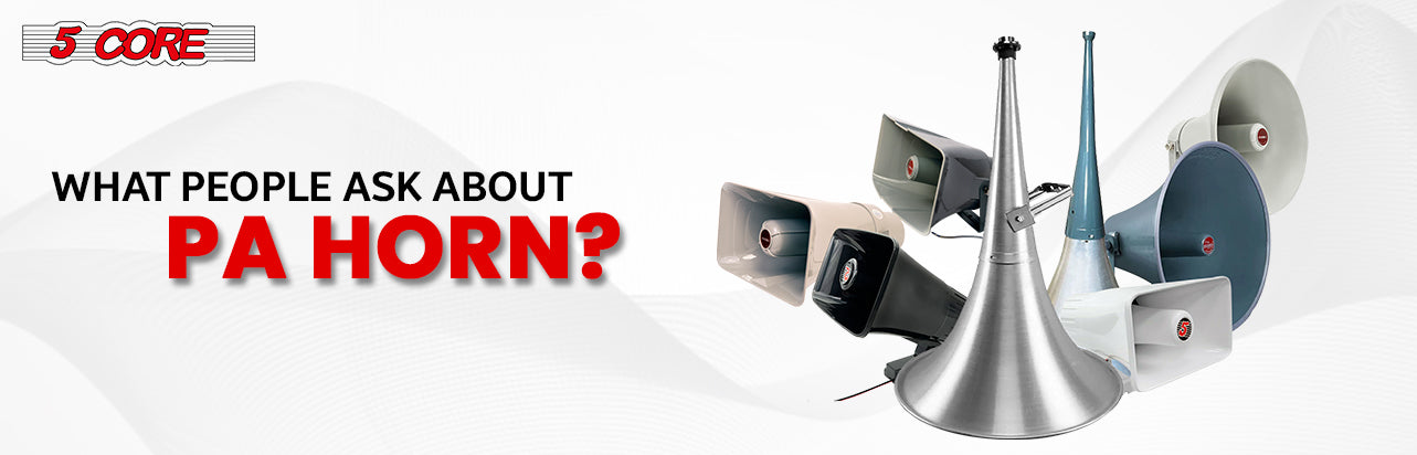 What People Ask About PA Horn