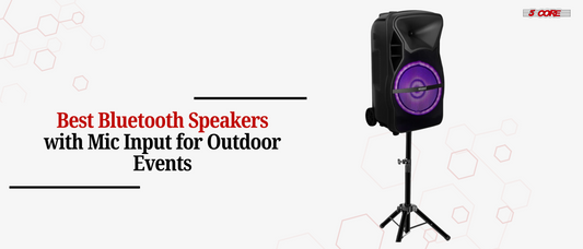 Best Bluetooth Speakers with Mic Input for Outdoor Events