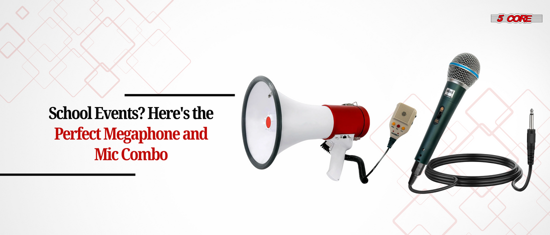 School Events? Here's the Perfect Megaphone and Mic Combo