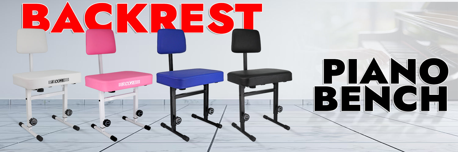 Backrest Piano Bench