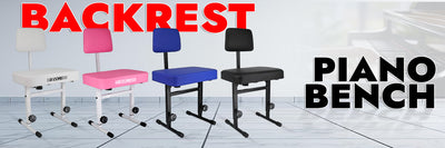 Backrest Piano Bench