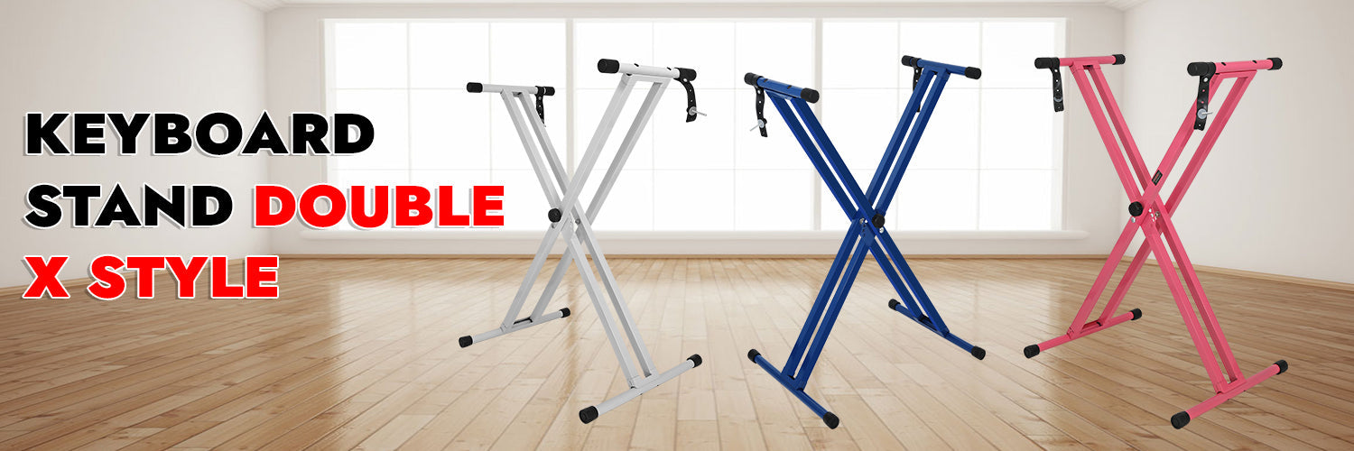 Keyboard Stand Double X Style