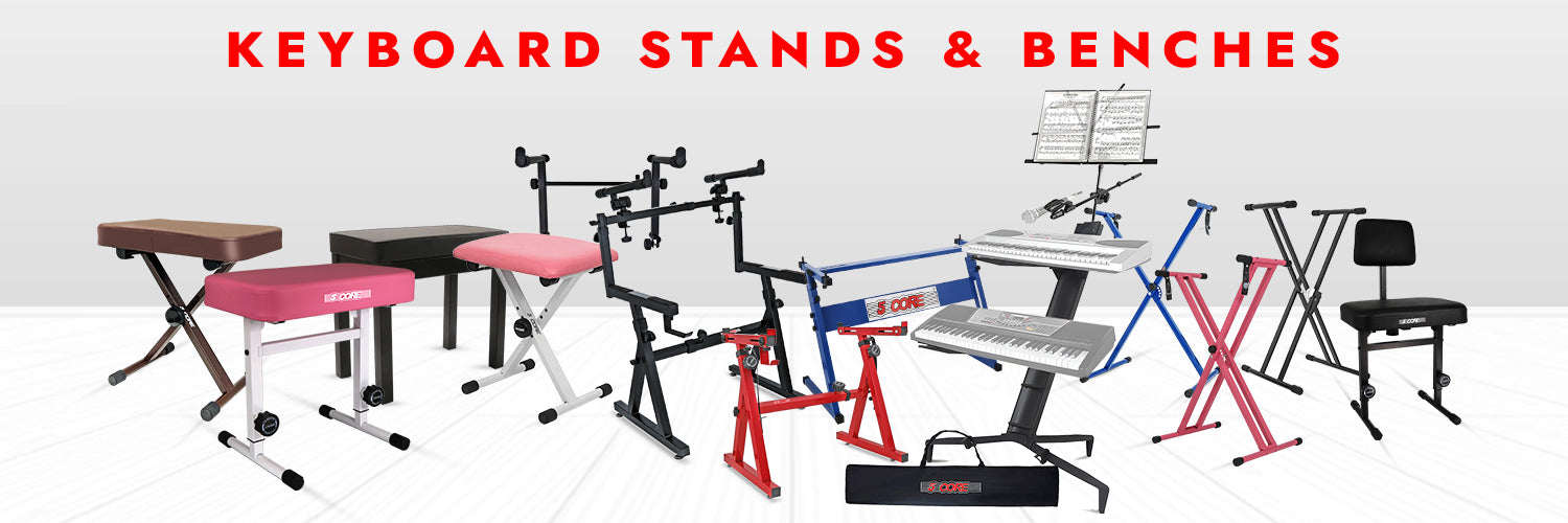 Keyboard Stand and Benches - 5 Core