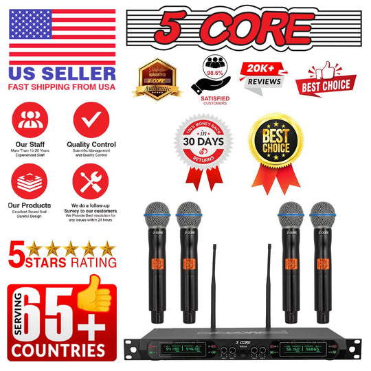wireless microphone system specification know them all