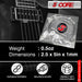 Light gauge nickel-wound strings for easy fretting and smooth playability