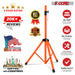 5 Core orange adjustable heavy-duty tripod speaker stand up to 72 inch height