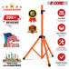 5 Core orange adjustable heavy-duty tripod speaker stand up to 72 inch height