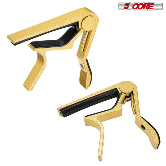 Lightweight and classic design capo for smooth key changes on multiple instruments