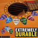 5Core premium green guitar picks for precise picking