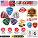 5Core green picks designed for tone and play control