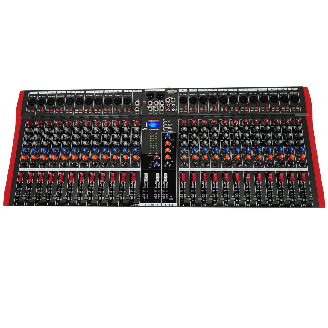 5Core audio mixer 24 channel DJ mixing board with Bluetooth USB analog professional Mezclador De Audio