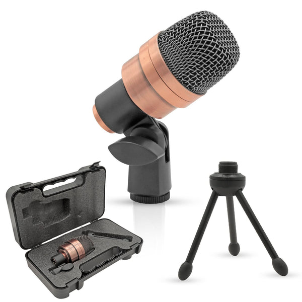 5Core snare microphone with XLR cable and uni-directional design