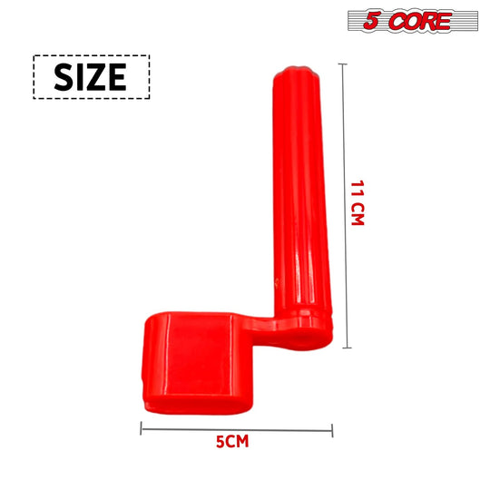 5Core Guitar String Winder Professional Guitars Tools Peg Winder with Bridge Pin Remover