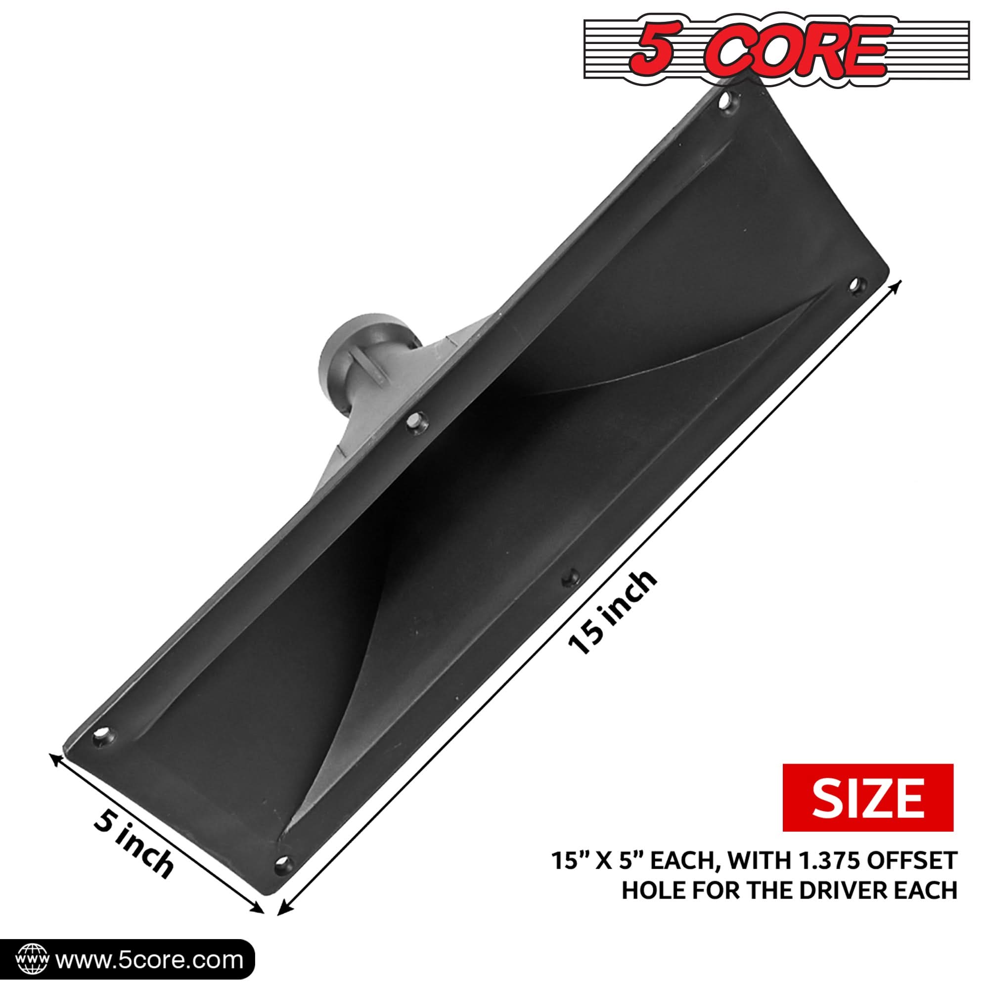 Horn Throat Screw On Compression Driver Wavwguide15X5