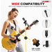 3/8 to 5/8 mic stand adapter support most accessories and microphones as well.