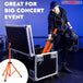 5Core heavy-duty tripod speaker stand with secure grip and height lock