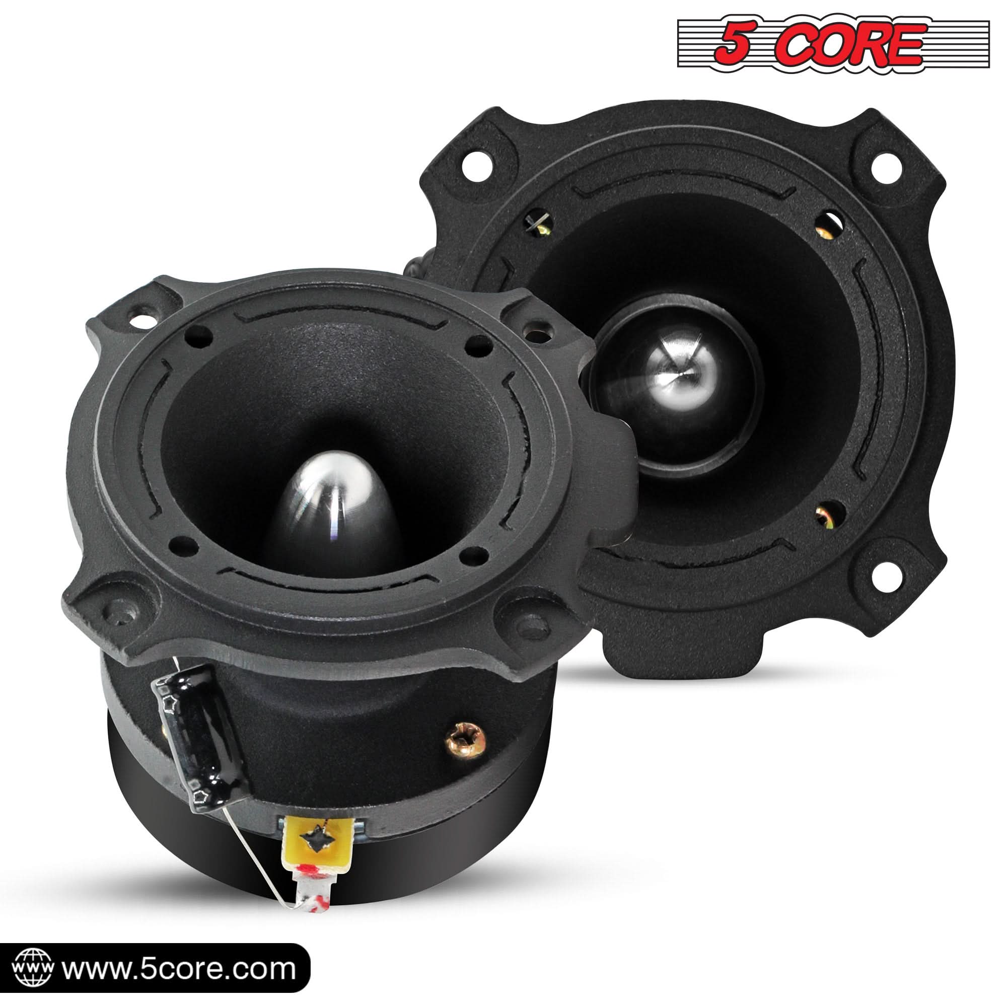 5 Core 6.5 Inch Car Door Speaker 580W PMPO w Tweeters - 5 Core