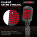 Vintage microphone with classic retro design and high-quality sound, ideal for performances, recordings, and collectors