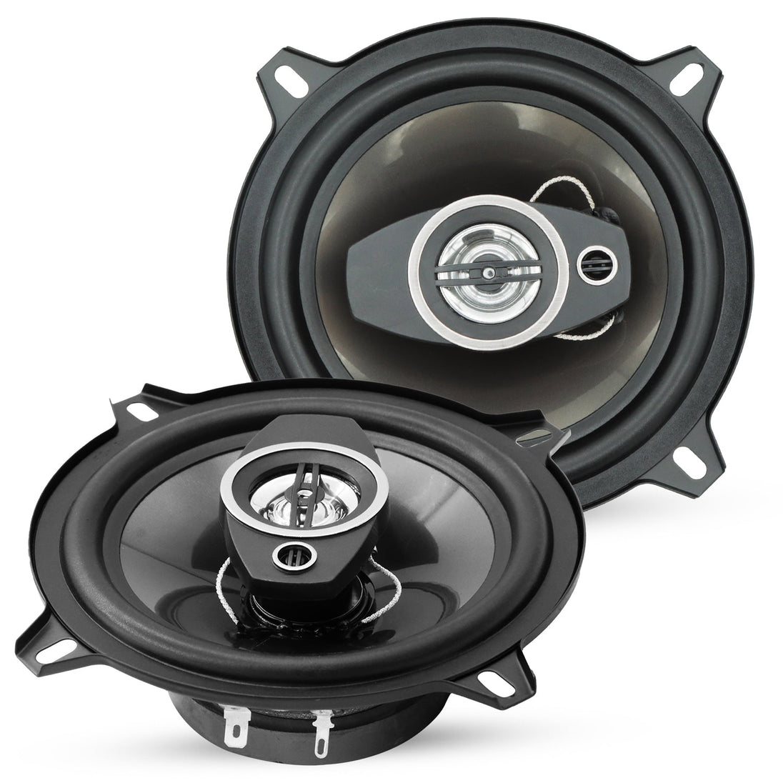 5 Core 5 inch 2-way car speaker with 350W peak power and coaxial design