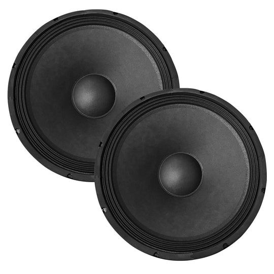 Two black speaker