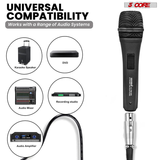 User-friendly XLR microphone cable with secure 3-pin connection