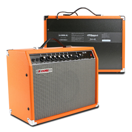 5 Core 40W guitar amp for electric and acoustic bass portable amplifier for practice