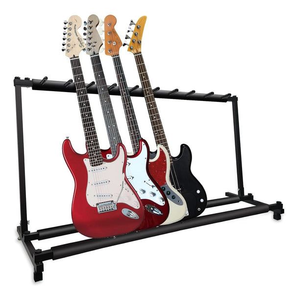 Guitar stands floor and guitar holder wall mount for optimal guitar & bass accessories storage."