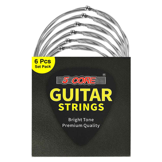 5Core electric guitar strings with 0.009–0.042 nickel gauge for 6-string guitars
