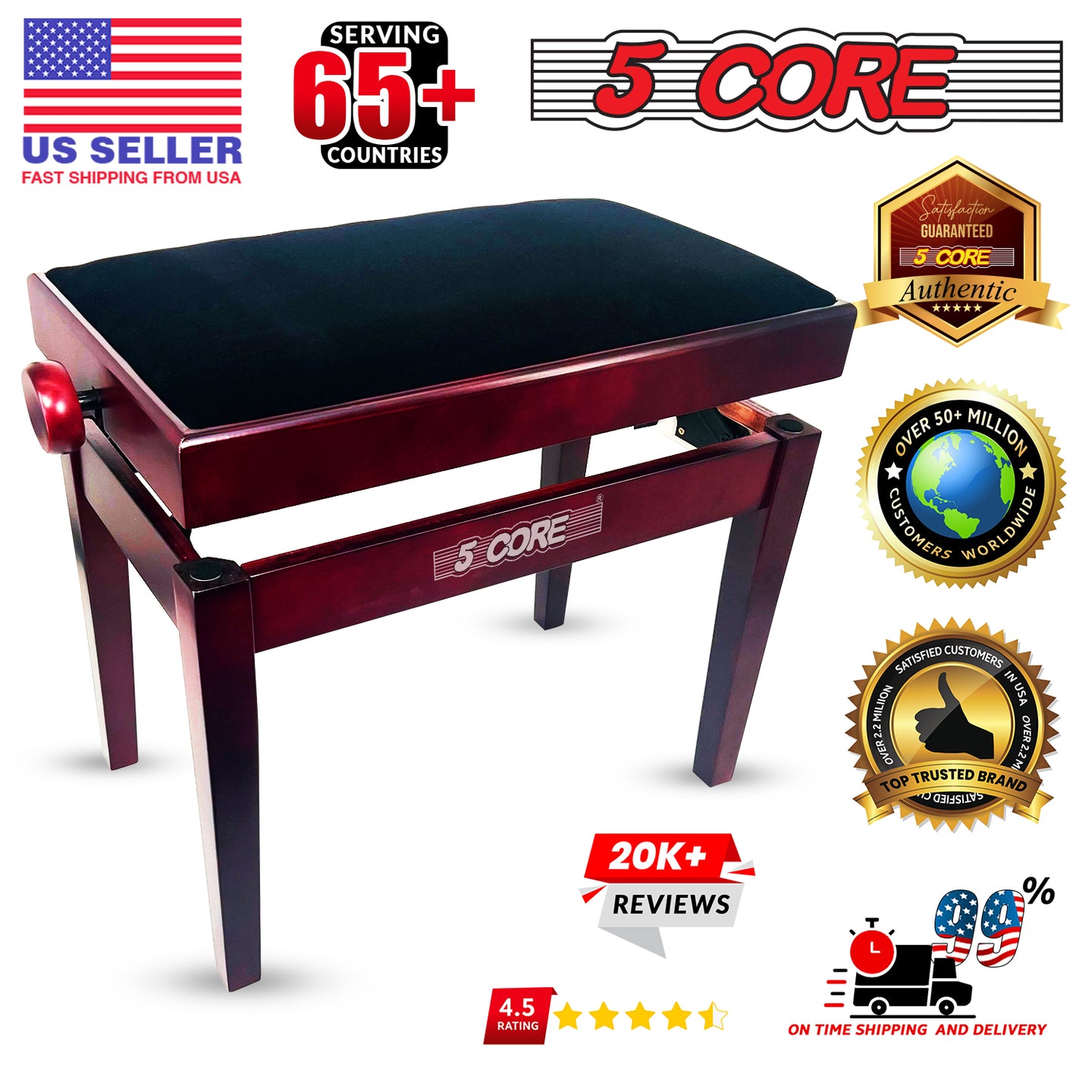 best bench for piano