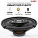 High-performance 5Core vehicle speaker with super tweeter for crisp audio