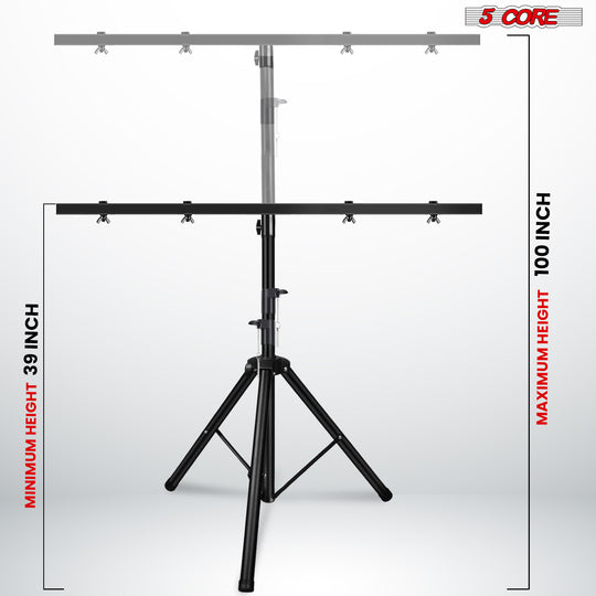Height adjustable light stand
