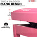 thick padded keyboard stool