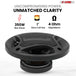 High-quality 5 Core coaxial component speaker built for crisp car audio