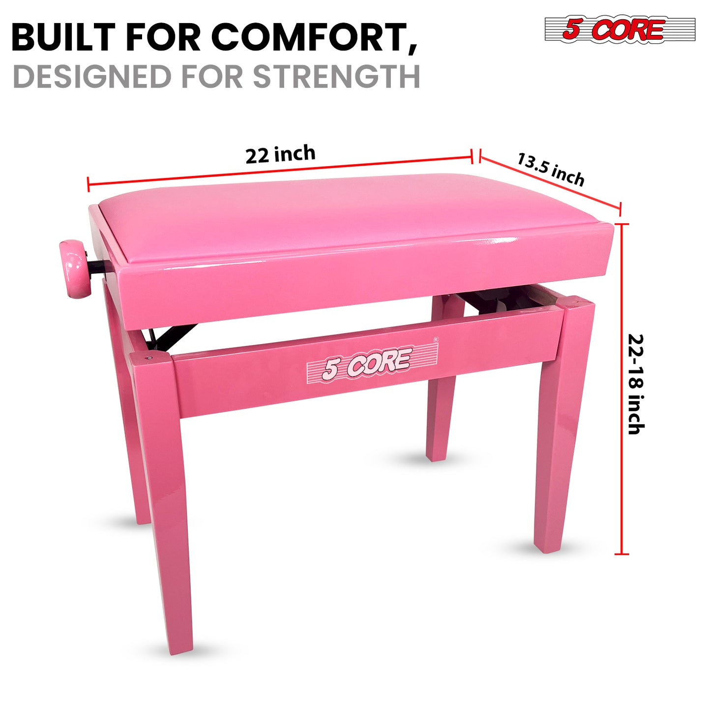 height adjustable keyboard bench