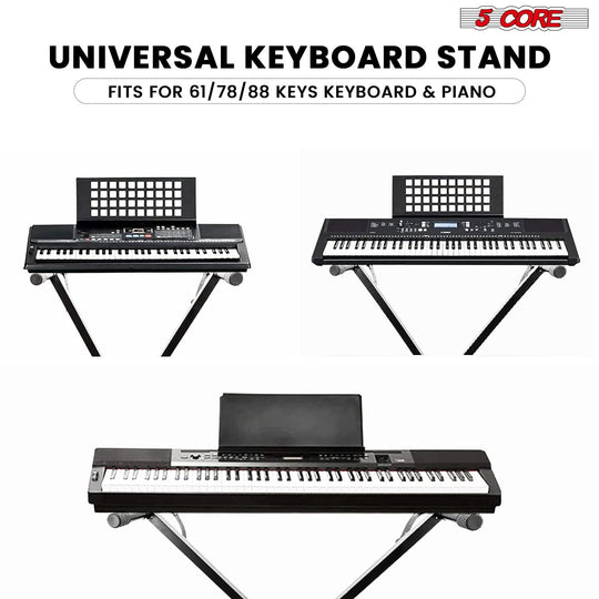 Compact 5Core X style stand and bench for home or studio setup