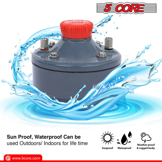 16 Ohm throat compression driver with aluminium tweeter for clear sound