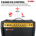 3 band eq for sound control