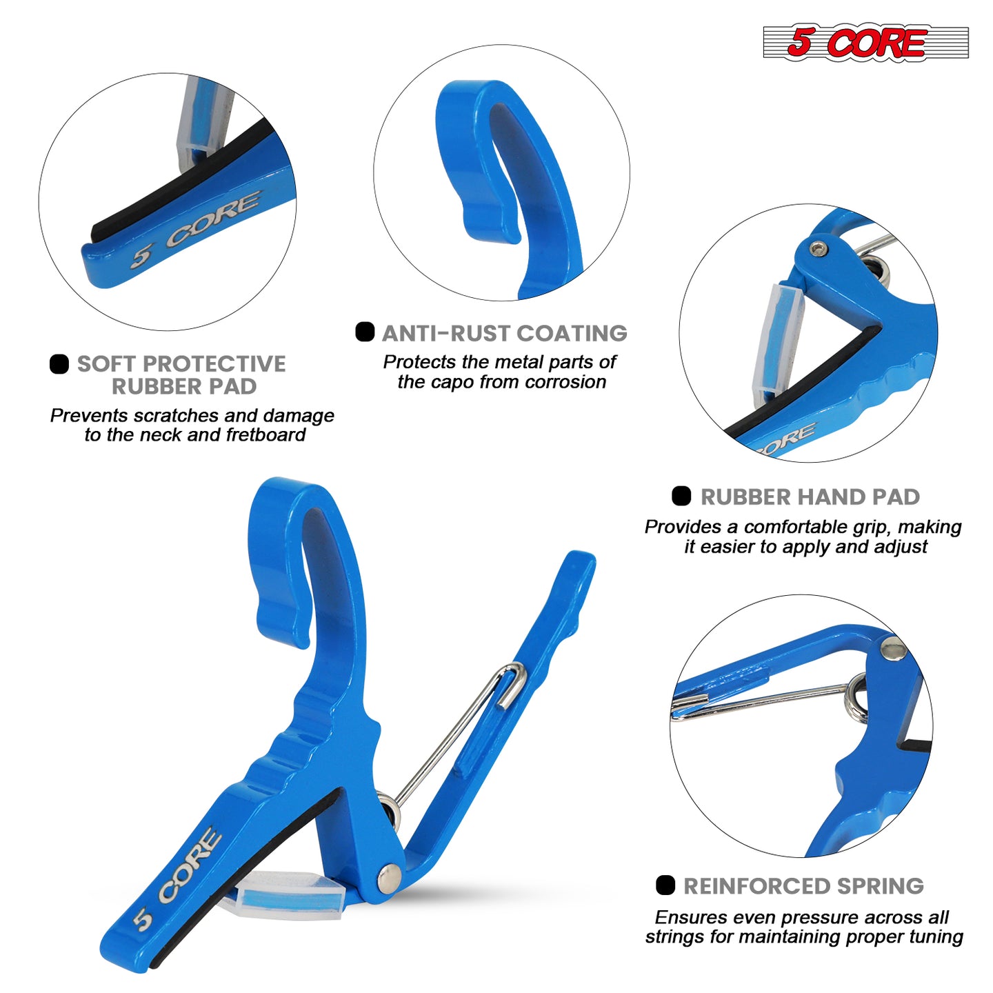 aluminum guitar capo