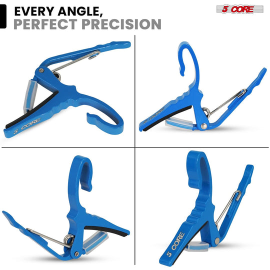 Reliable 5Core string clip for electric, acoustic, and classical guitars