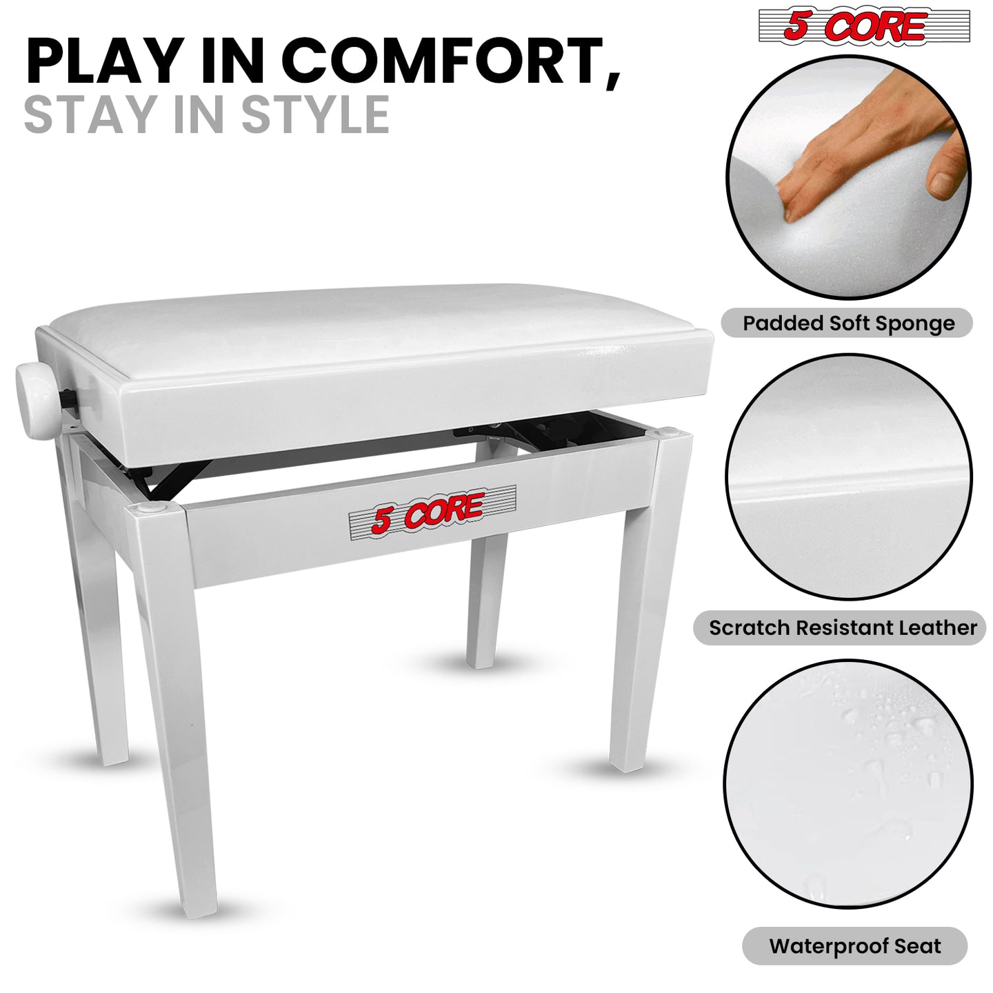comfortable seat for musician
