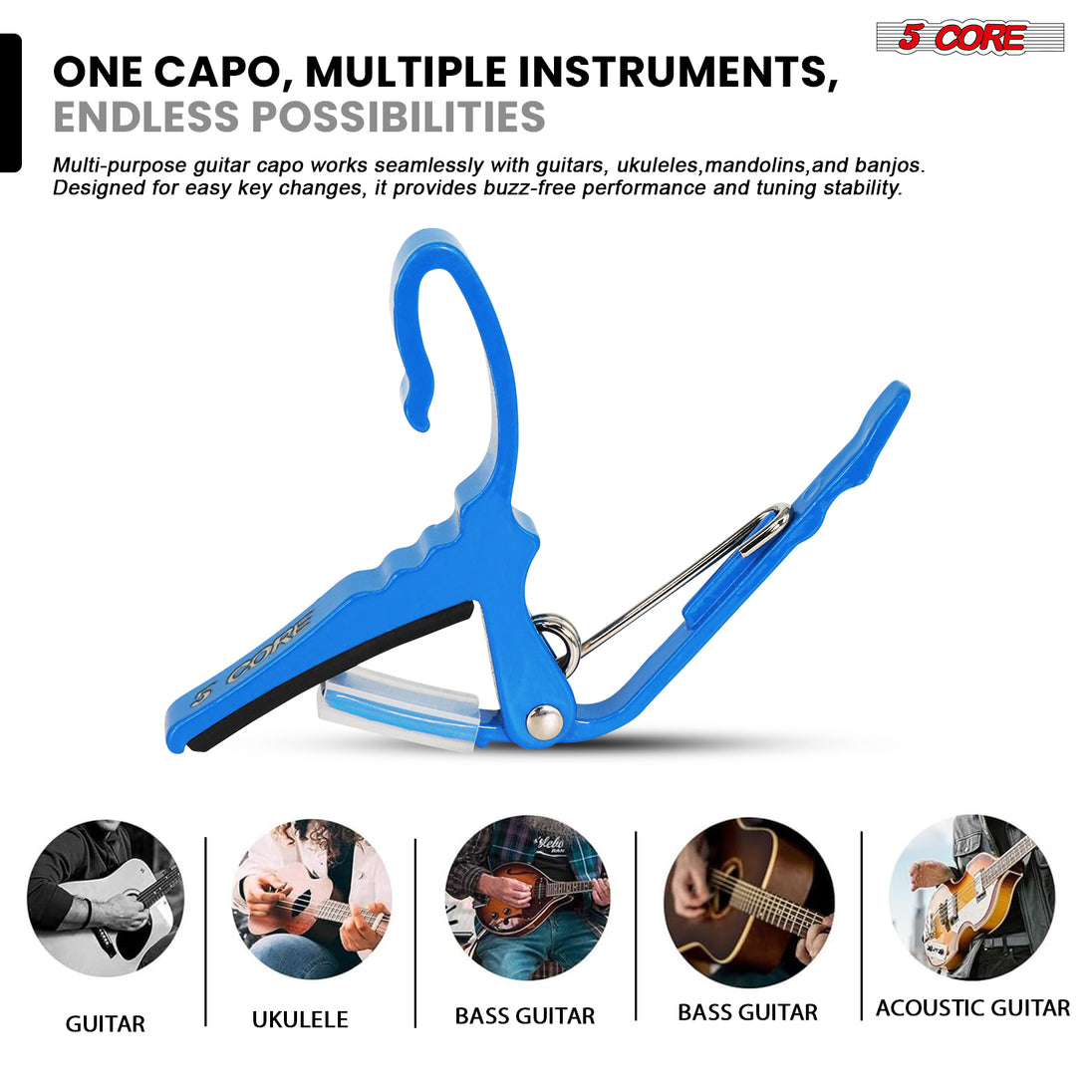 multipurpose guitar capo