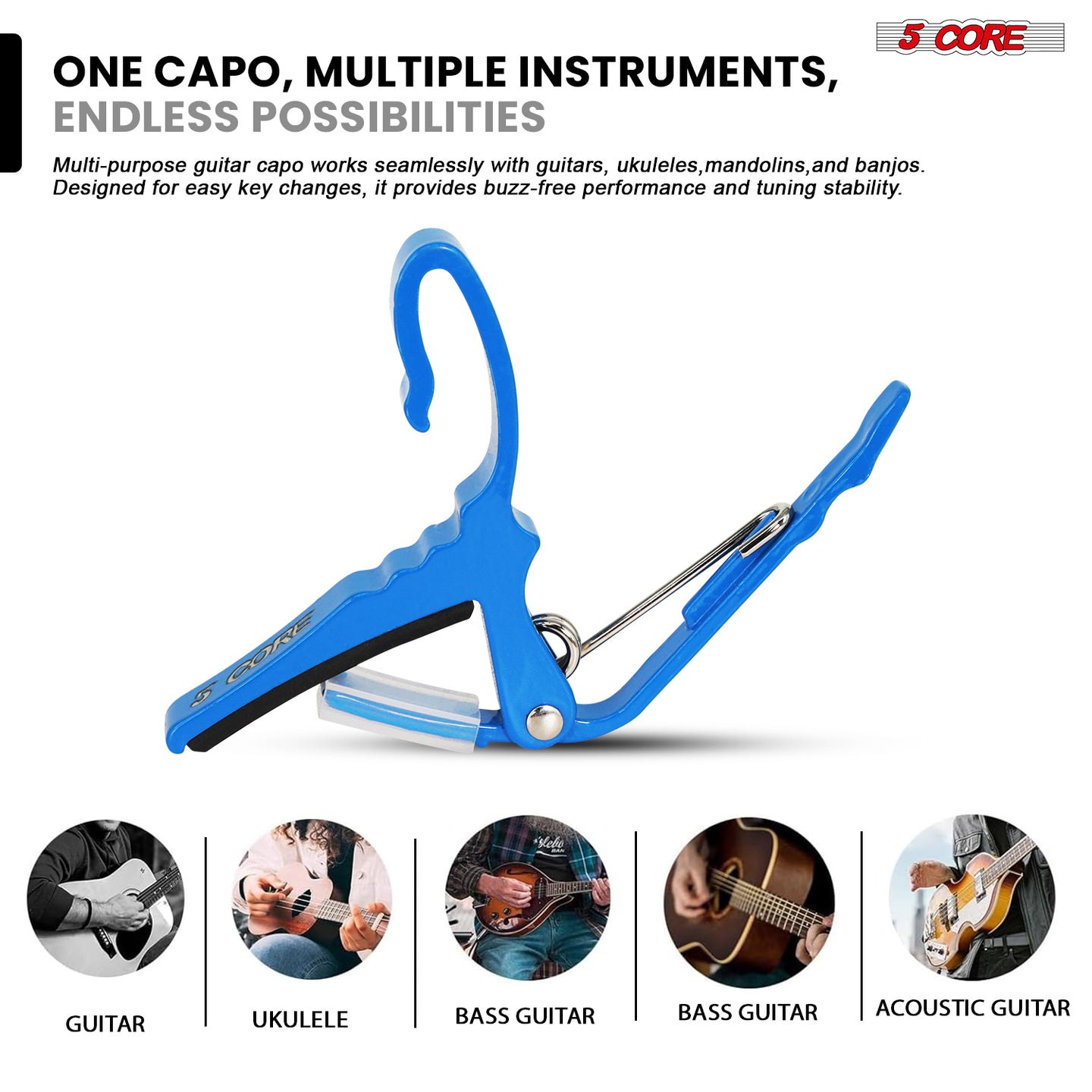 multipurpose guitar capo