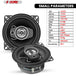 Reliable 5 Core 4” car speaker with excellent sound reproduction