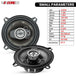 Easy-fit 5 Core 2-way speaker system designed for cars and trucks