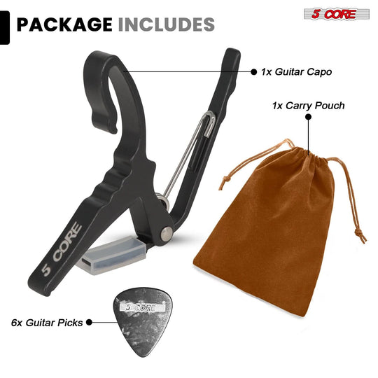 High-quality 5Core capo set designed for long-lasting performance