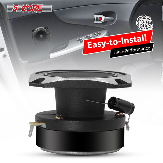 5Core car audio bullet tweeters engineered for sound clarity