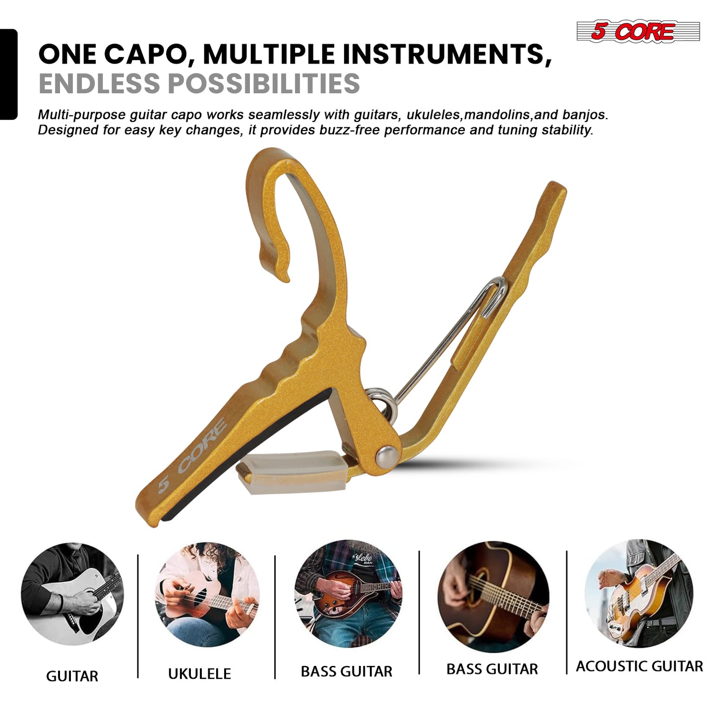 multipurpose aluminum capo