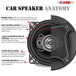 5 Core coaxial speaker engineered for compact vehicles and tight spaces